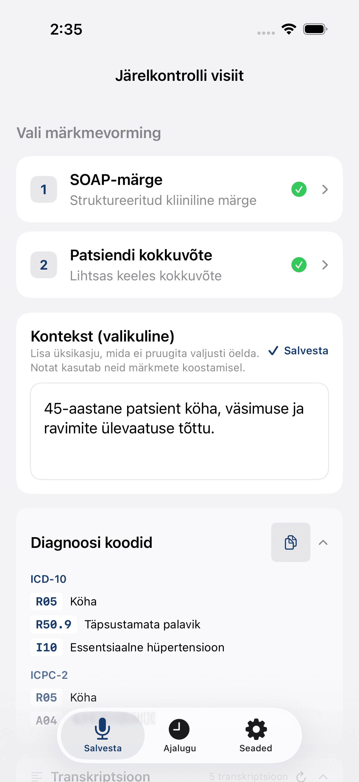 Notat AI iPhone’is