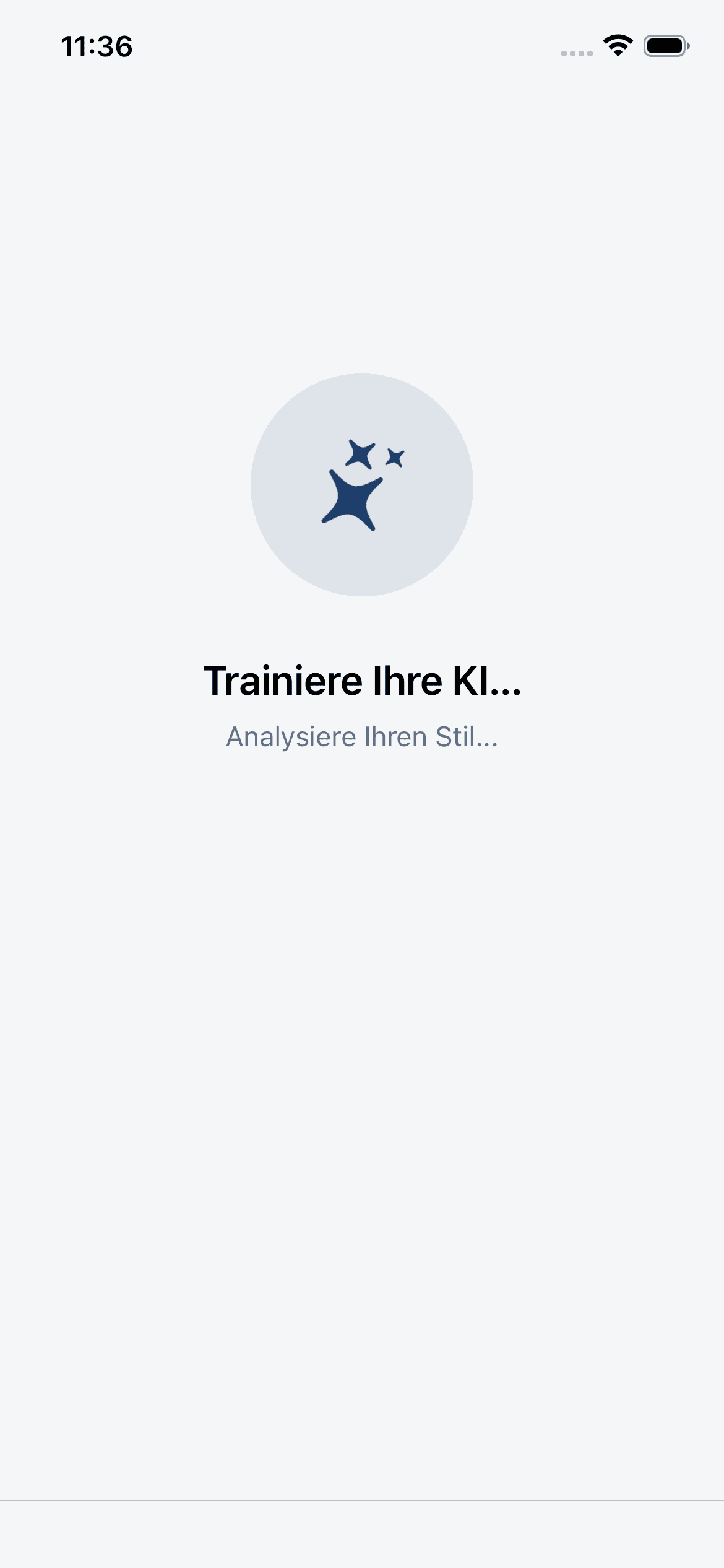 Notat AI auf dem iPhone