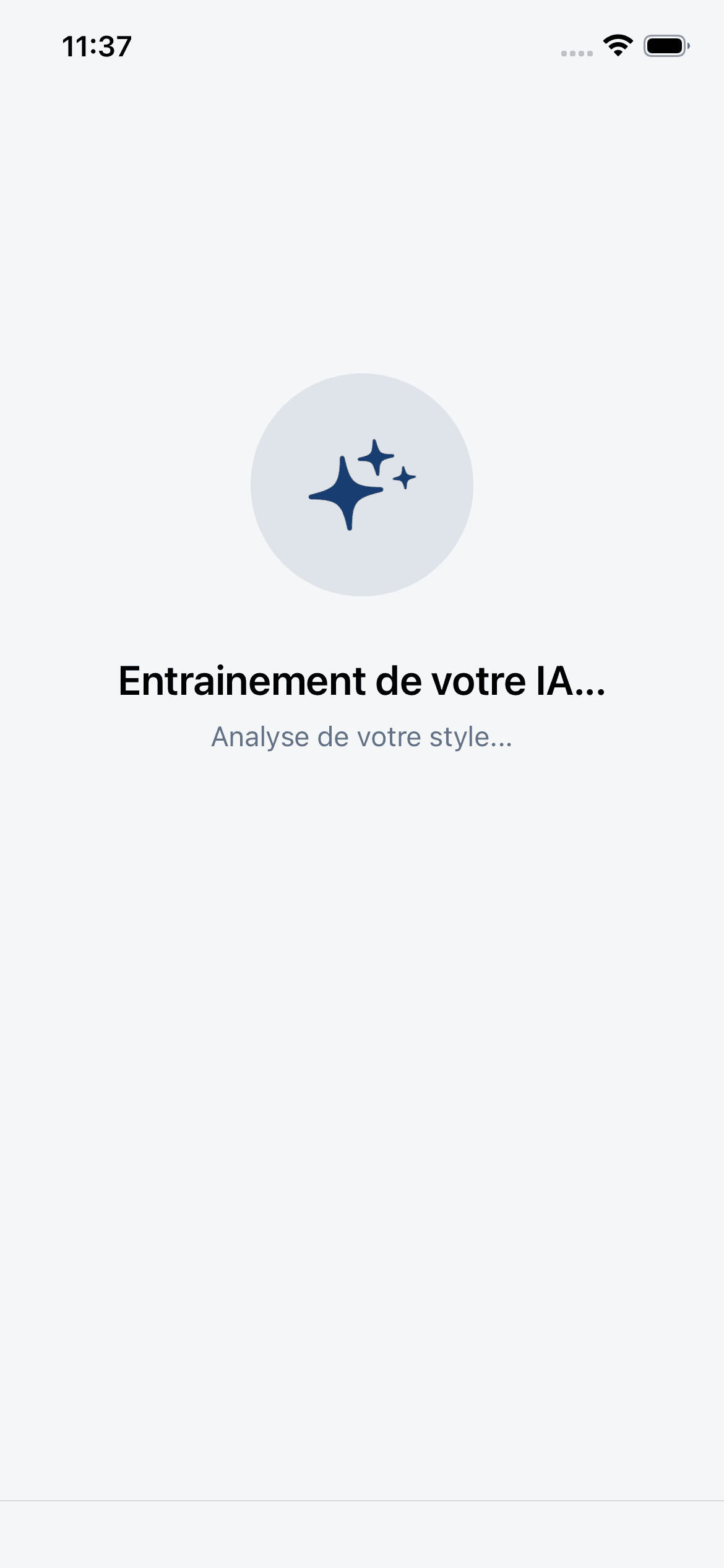 Notat AI sur iPhone
