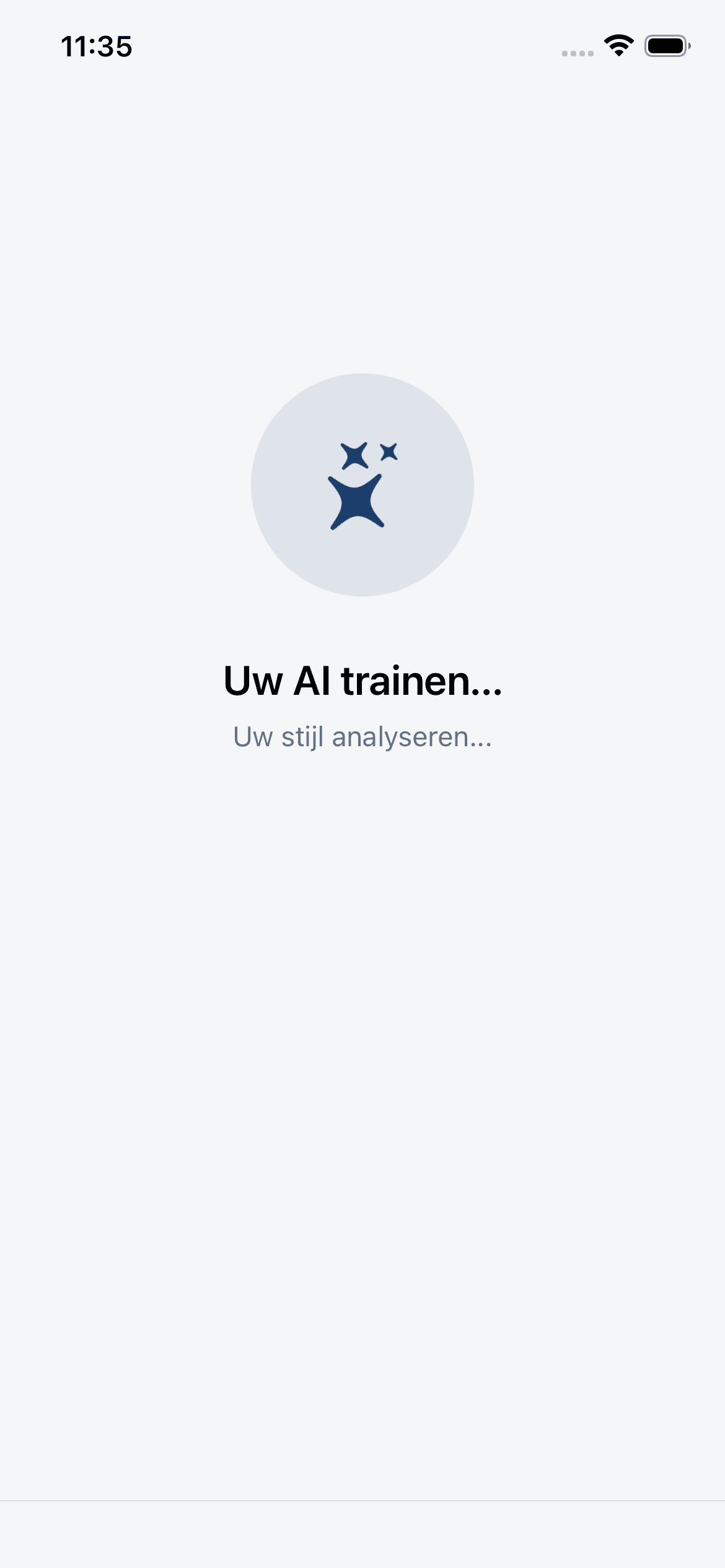 Notat AI op iPhone
