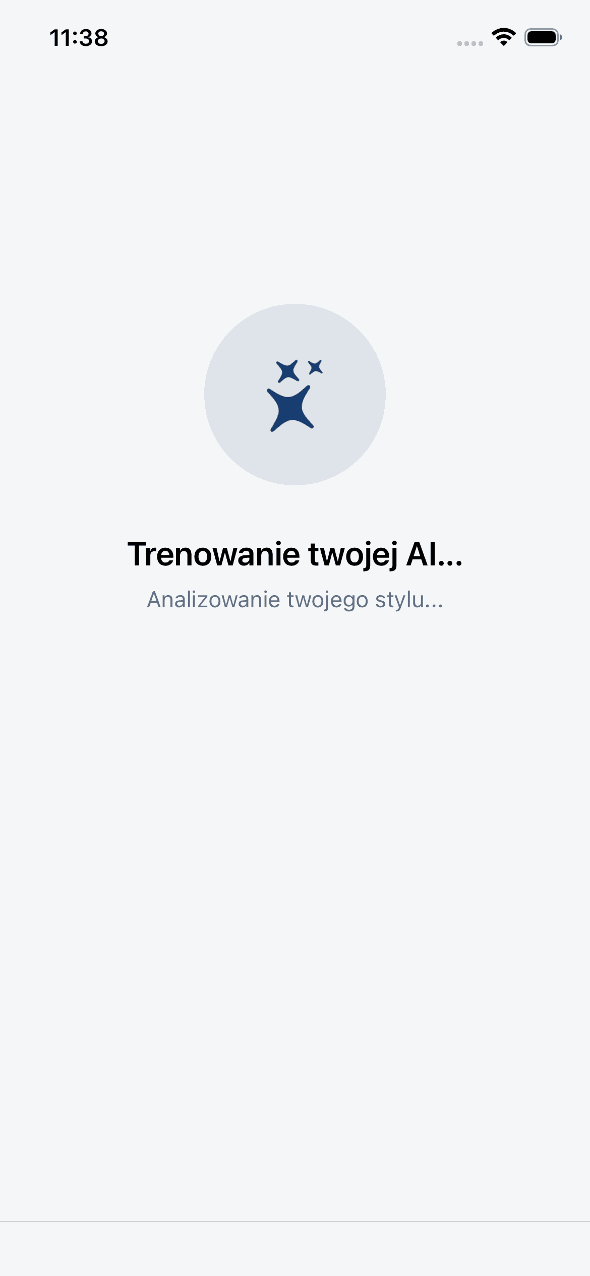 Notat AI na iPhonie