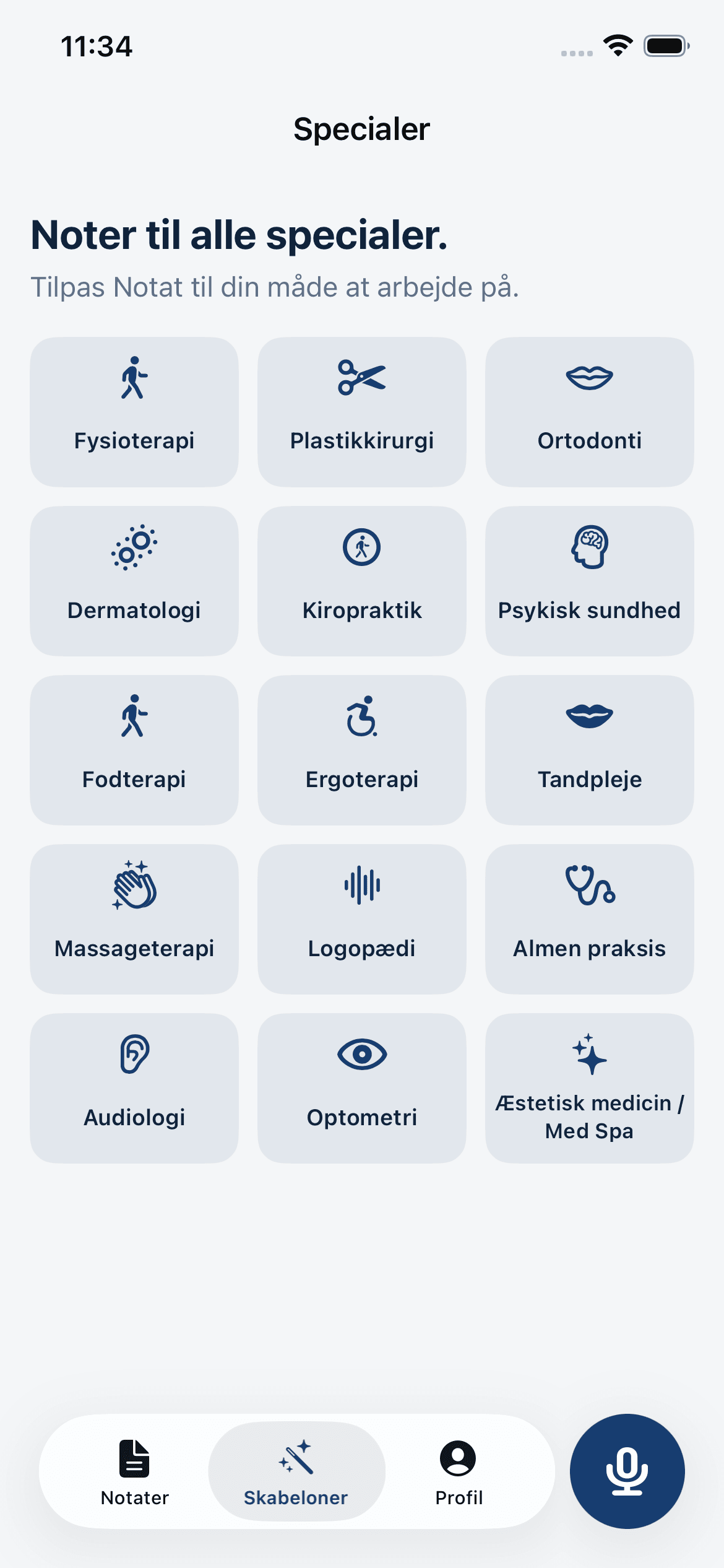 Notat AI på iPhone