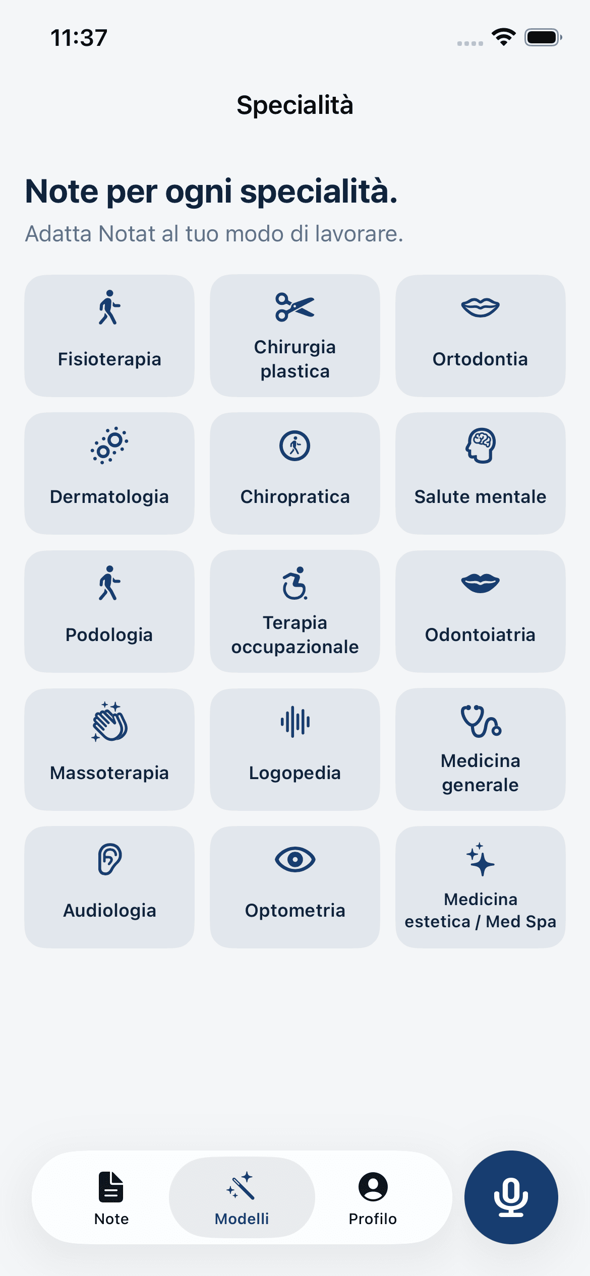 Notat AI su iPhone