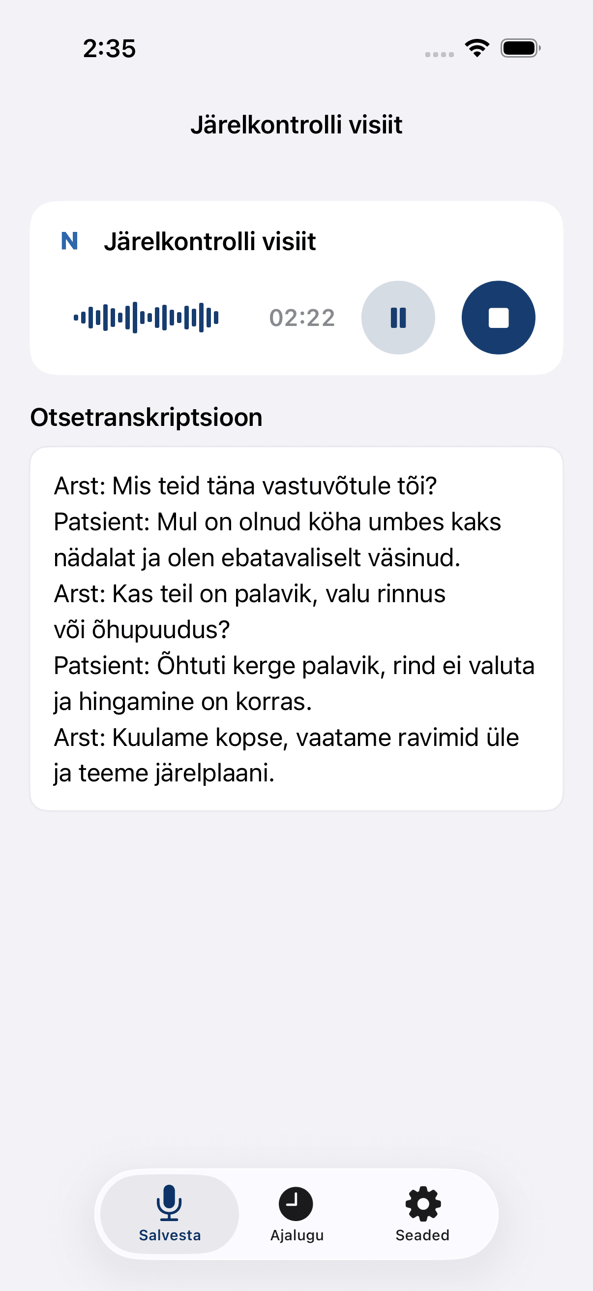 Notat AI iPhone’is